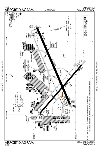 EXEC - Airport Diagram