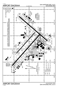 SAN ANTONIO INTL - Airport Diagram