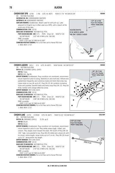 CHIGNIK BAY - Airport Diagram