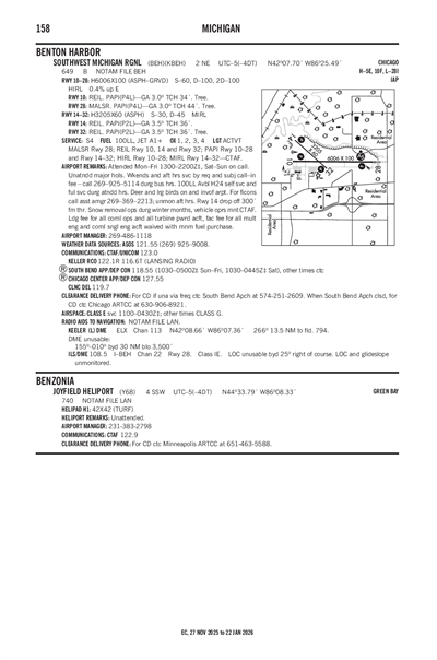 SOUTHWEST MICHIGAN RGNL - Airport Diagram