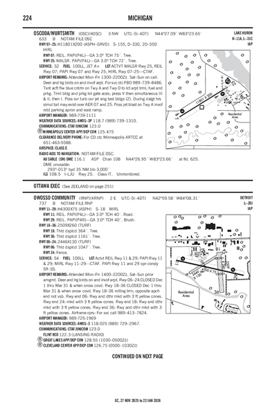 OSCODA/WURTSMITH - Airport Diagram