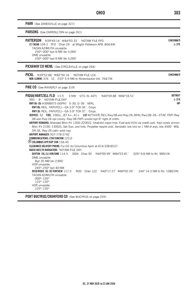 PIQUA/HARTZELL FLD - Airport Diagram