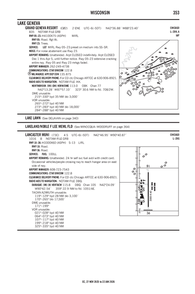 LANCASTER MUNI - Airport Diagram