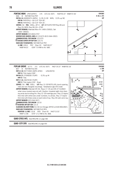POPLAR GROVE - Airport Diagram