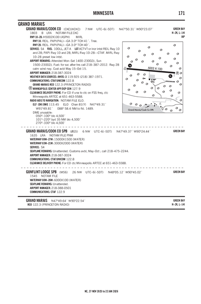 GRAND MARAIS/COOK COUNTY - Airport Diagram