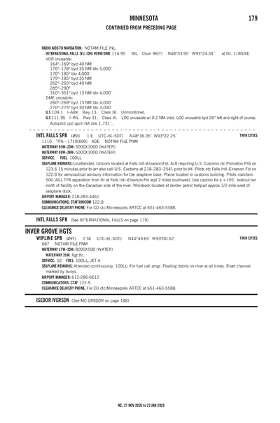 INTL FALLS - Airport Diagram