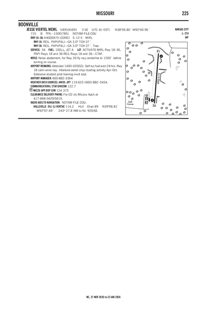 JESSE VIERTEL MEML - Airport Diagram