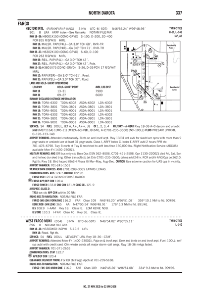 WEST FARGO MUNI - Airport Diagram