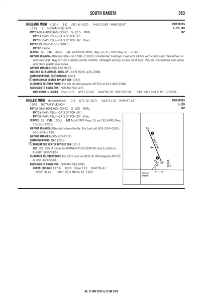 MILBANK MUNI - Airport Diagram