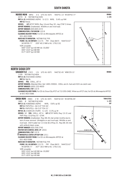 MURDO MUNI - Airport Diagram