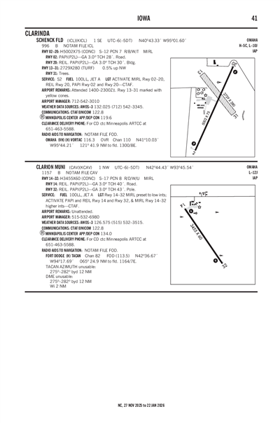CLARION MUNI - Airport Diagram