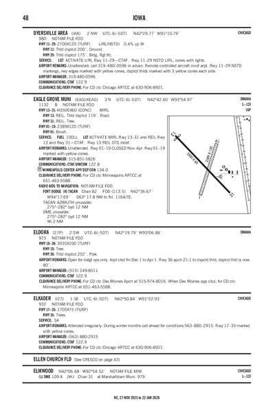 ELDORA - Airport Diagram