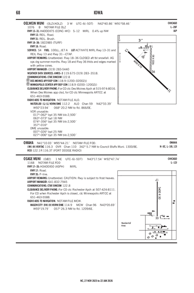 OSAGE MUNI - Airport Diagram