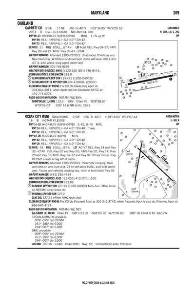 GARRETT COUNTY - Airport Diagram