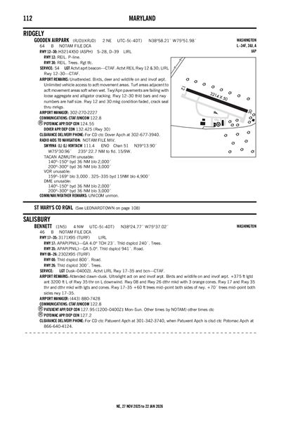 BENNETT - Airport Diagram