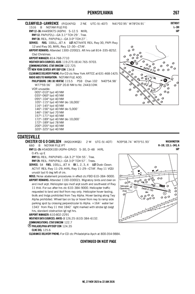 CHESTER COUNTY G O CARLSON - Airport Diagram