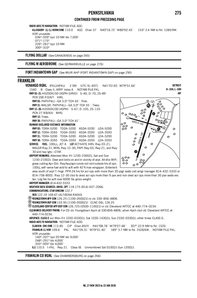 VENANGO RGNL - Airport Diagram