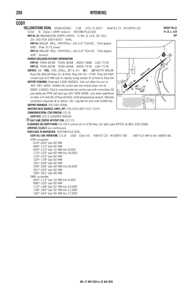 YELLOWSTONE RGNL - Airport Diagram