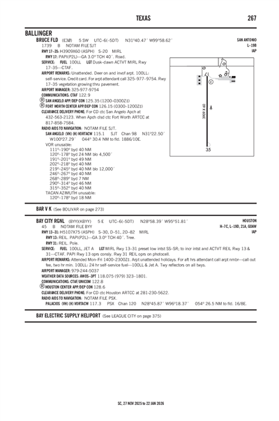 BRUCE FLD - Airport Diagram