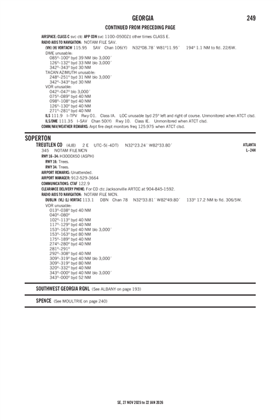 TREUTLEN COUNTY - Airport Diagram