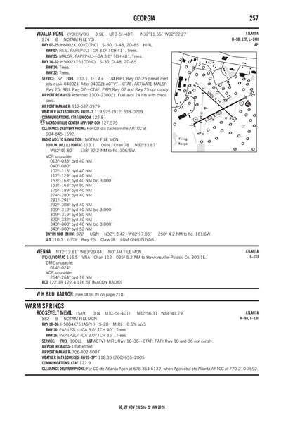 VIDALIA RGNL - Airport Diagram