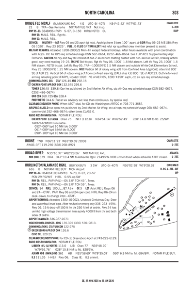 BOGUE FLD MCALF - Airport Diagram