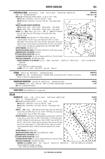 STATESVILLE RGNL - Airport Diagram