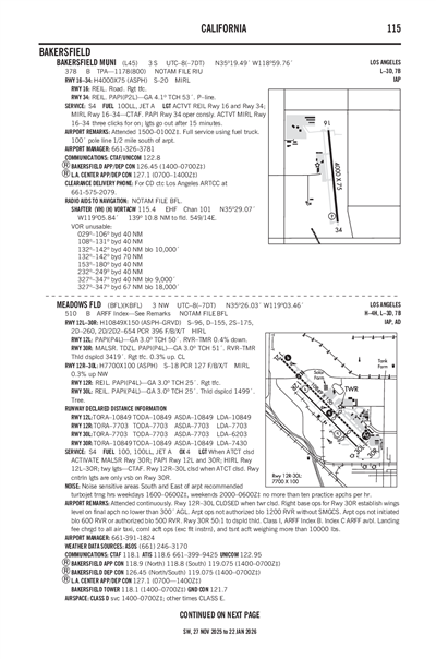 BAKERSFIELD MUNI - Airport Diagram