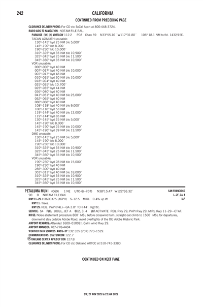 PETALUMA MUNI - Airport Diagram