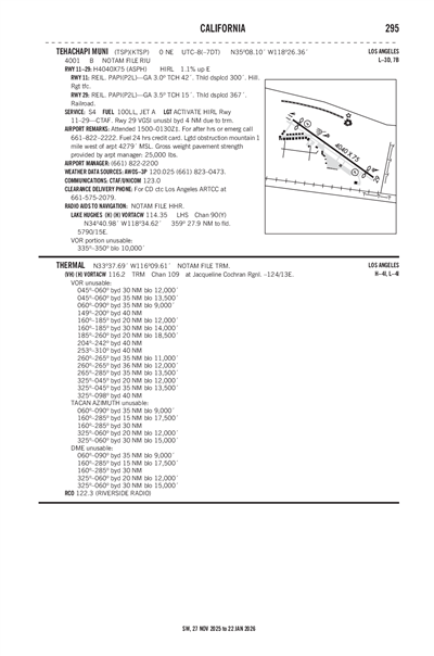 TEHACHAPI MUNI - Airport Diagram