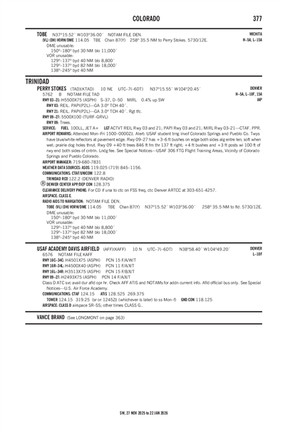 USAF ACADEMY DAVIS AIRFIELD - Airport Diagram