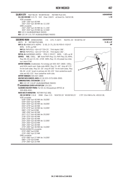 SOCORRO MUNI - Airport Diagram