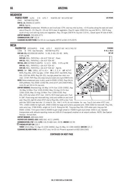 PEARCE FERRY - Airport Diagram