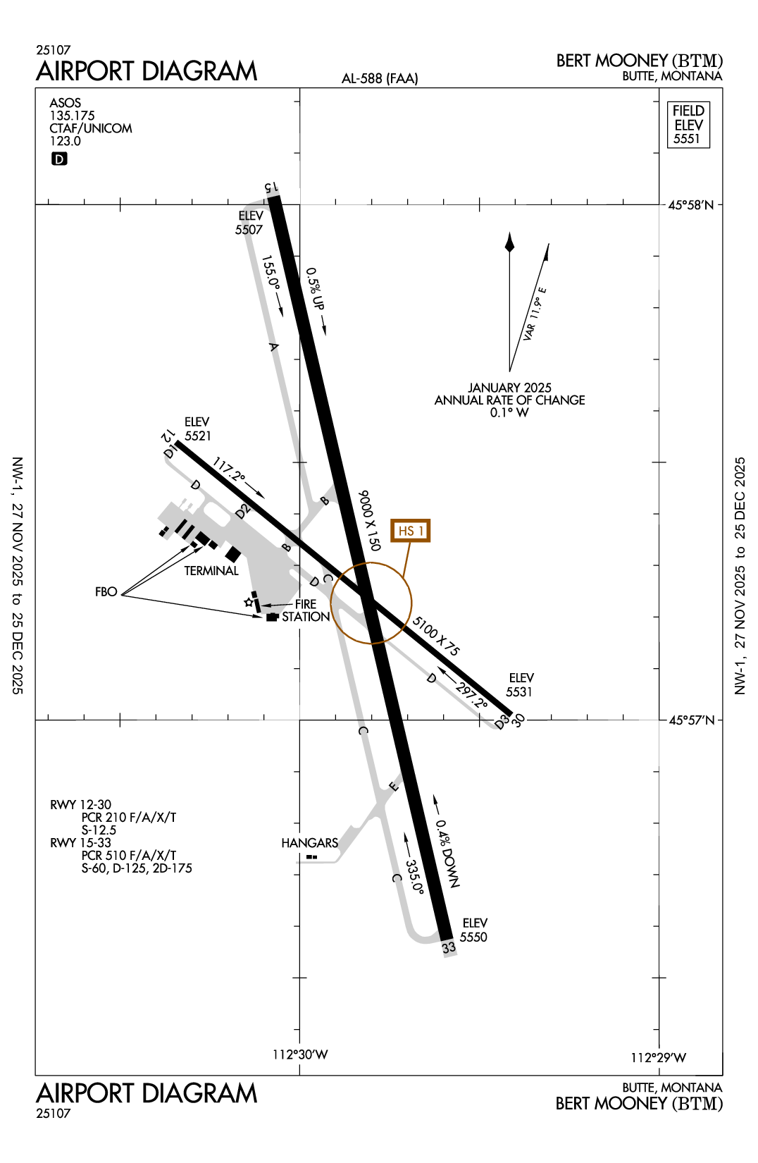 BERT MOONEY - Airport Diagram