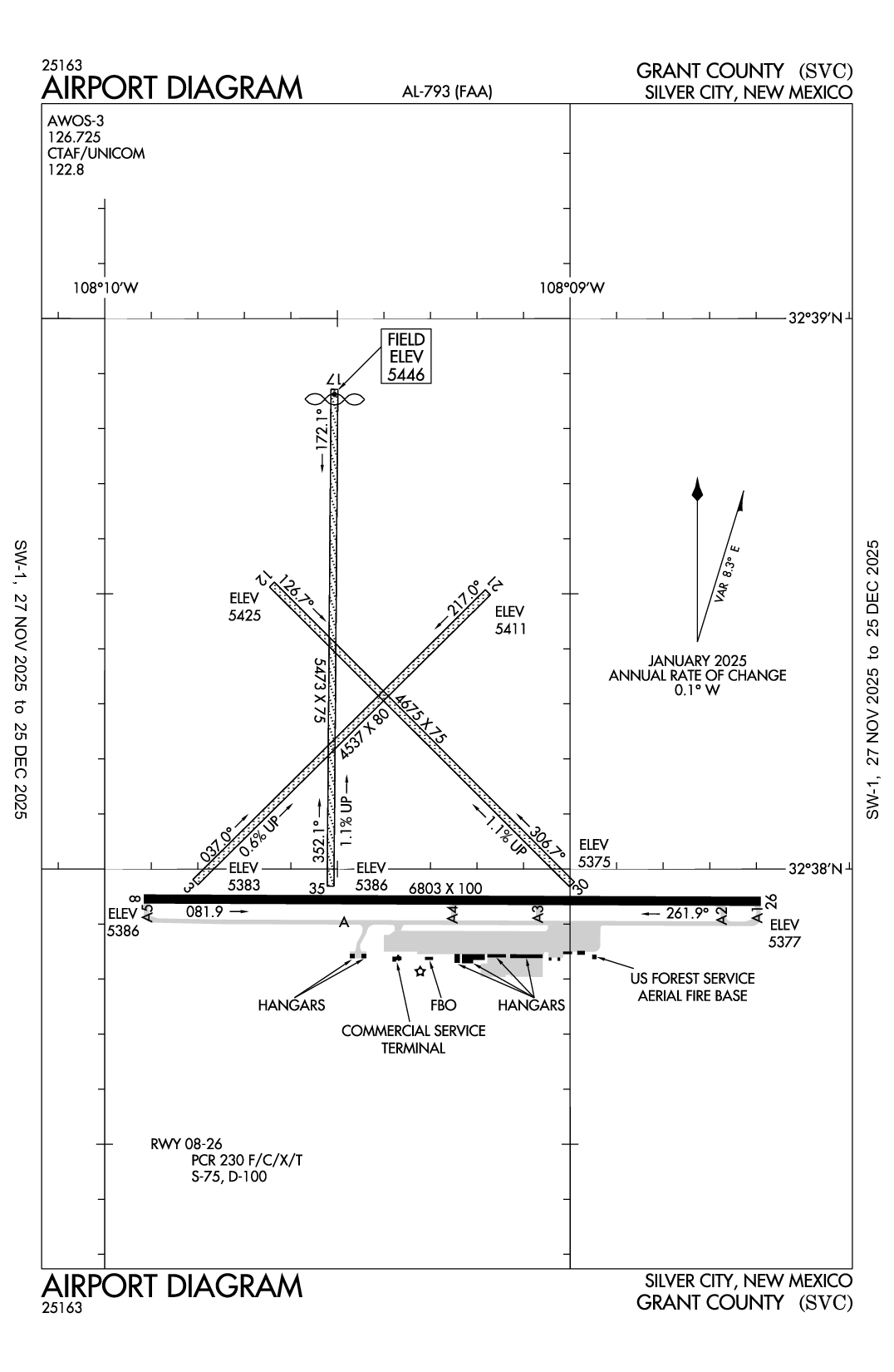GRANT COUNTY - Airport Diagram