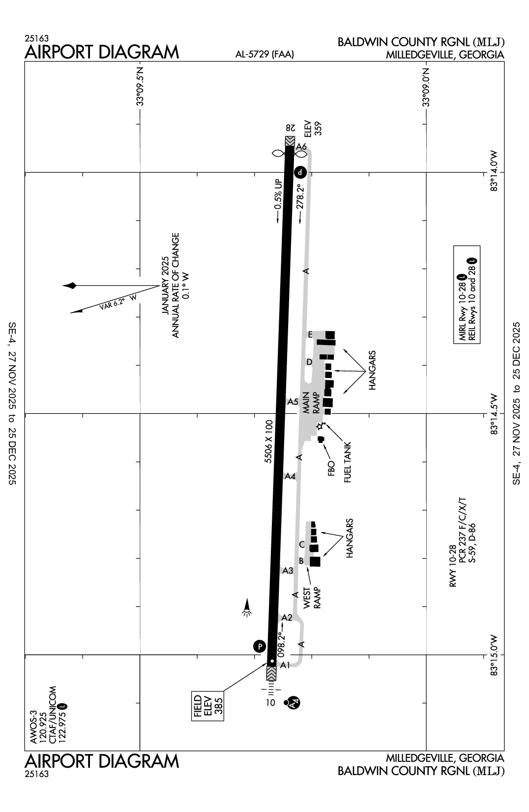 BALDWIN COUNTY RGNL - Airport Diagram