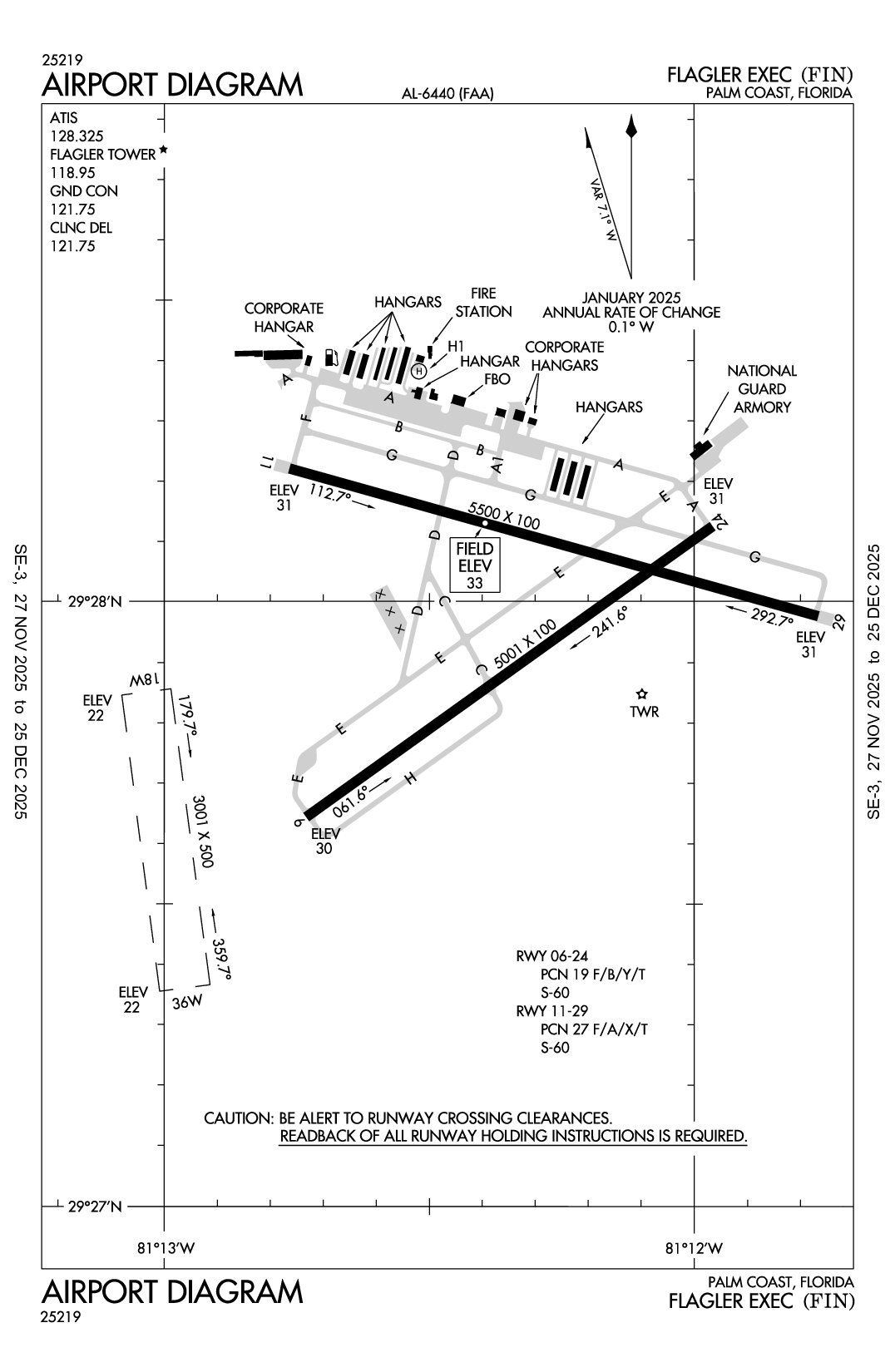 FLAGLER EXEC - Airport Diagram
