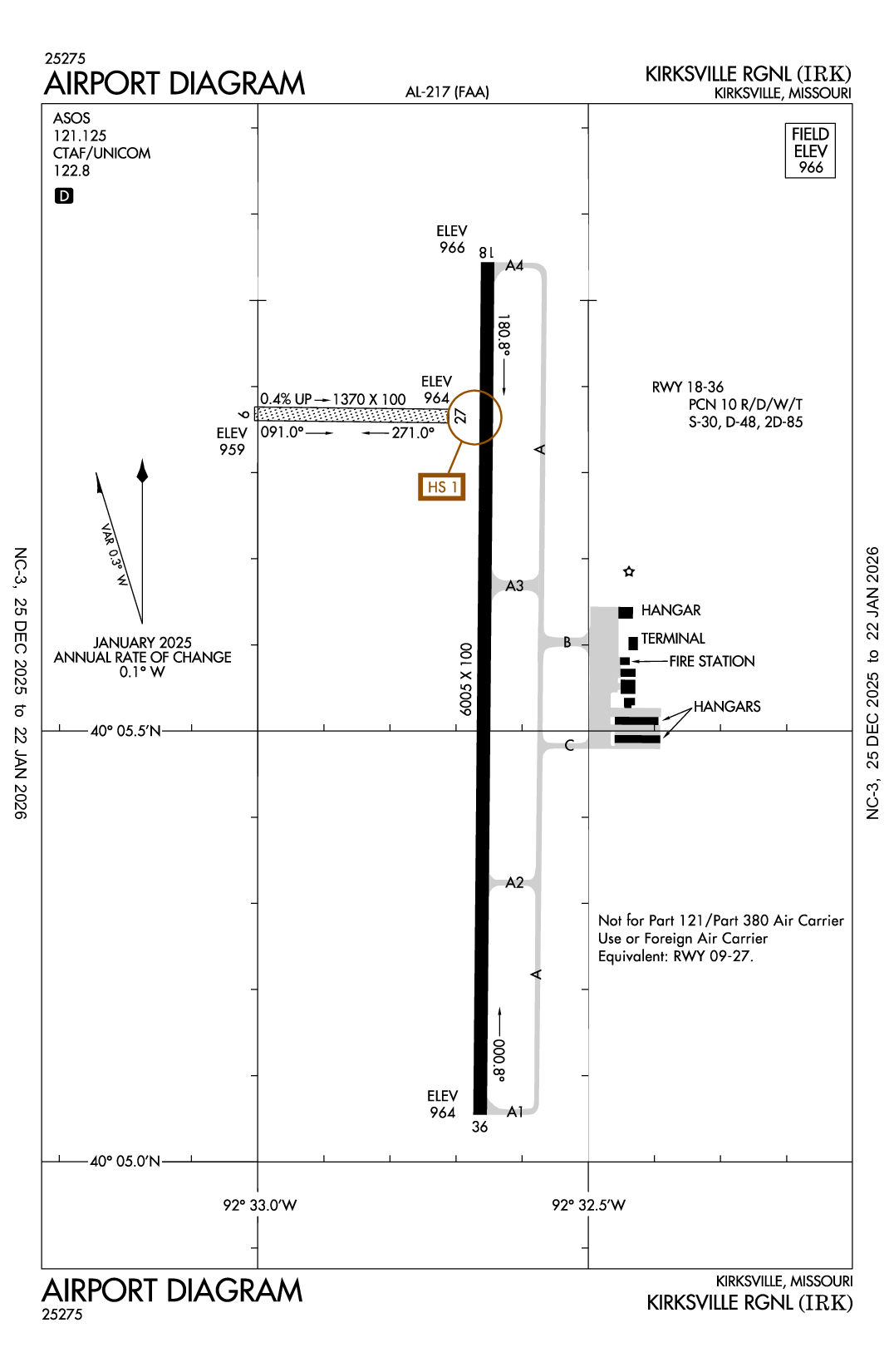 KIRKSVILLE RGNL - Airport Diagram