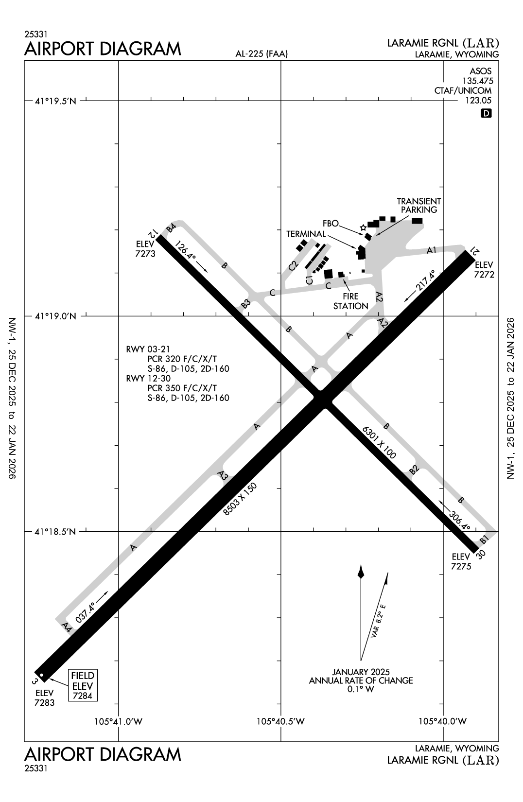 LARAMIE RGNL - Airport Diagram
