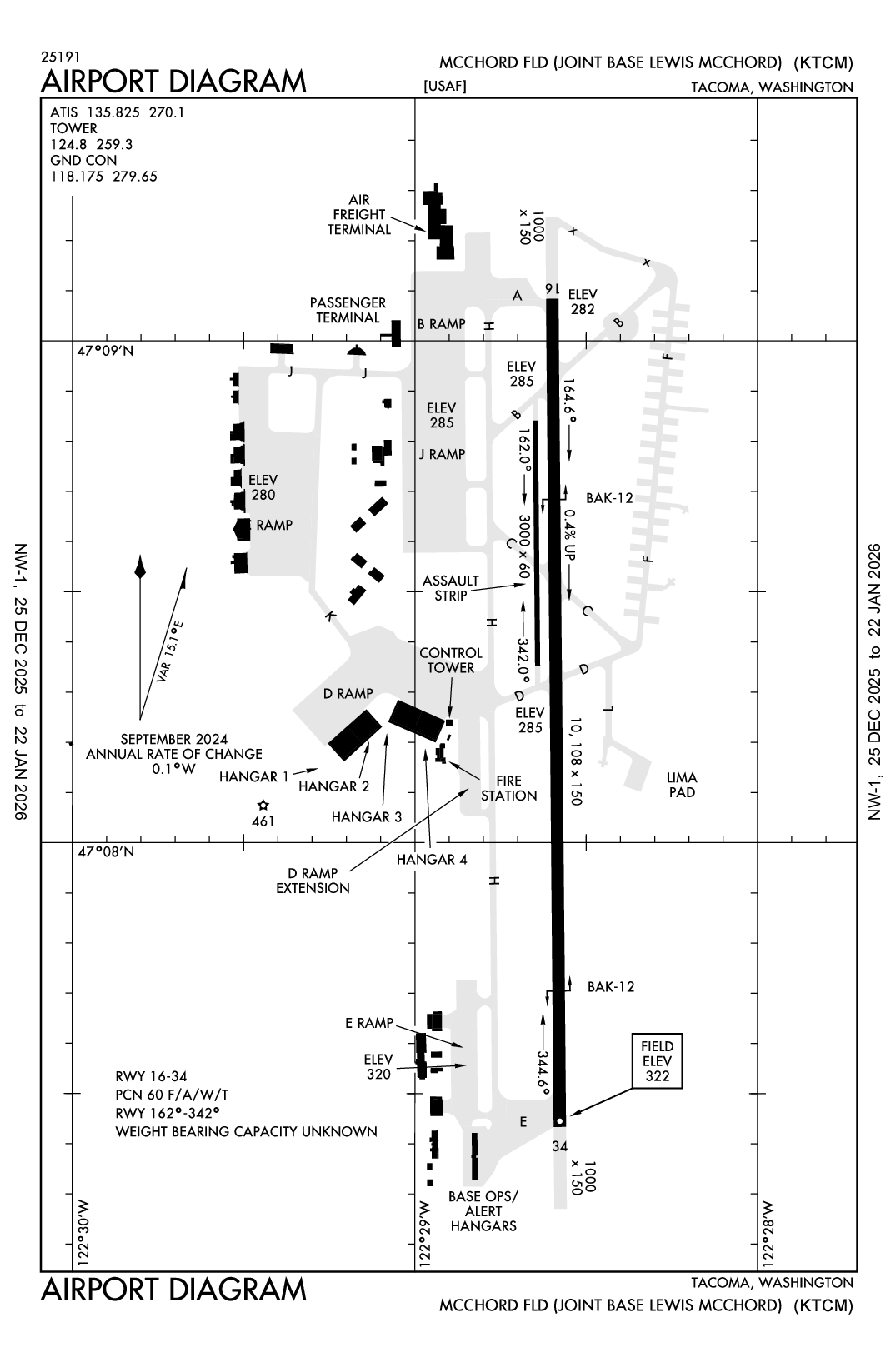 MCCHORD FLD (JOINT BASE LEWIS-MCCHORD) - Airport Diagram