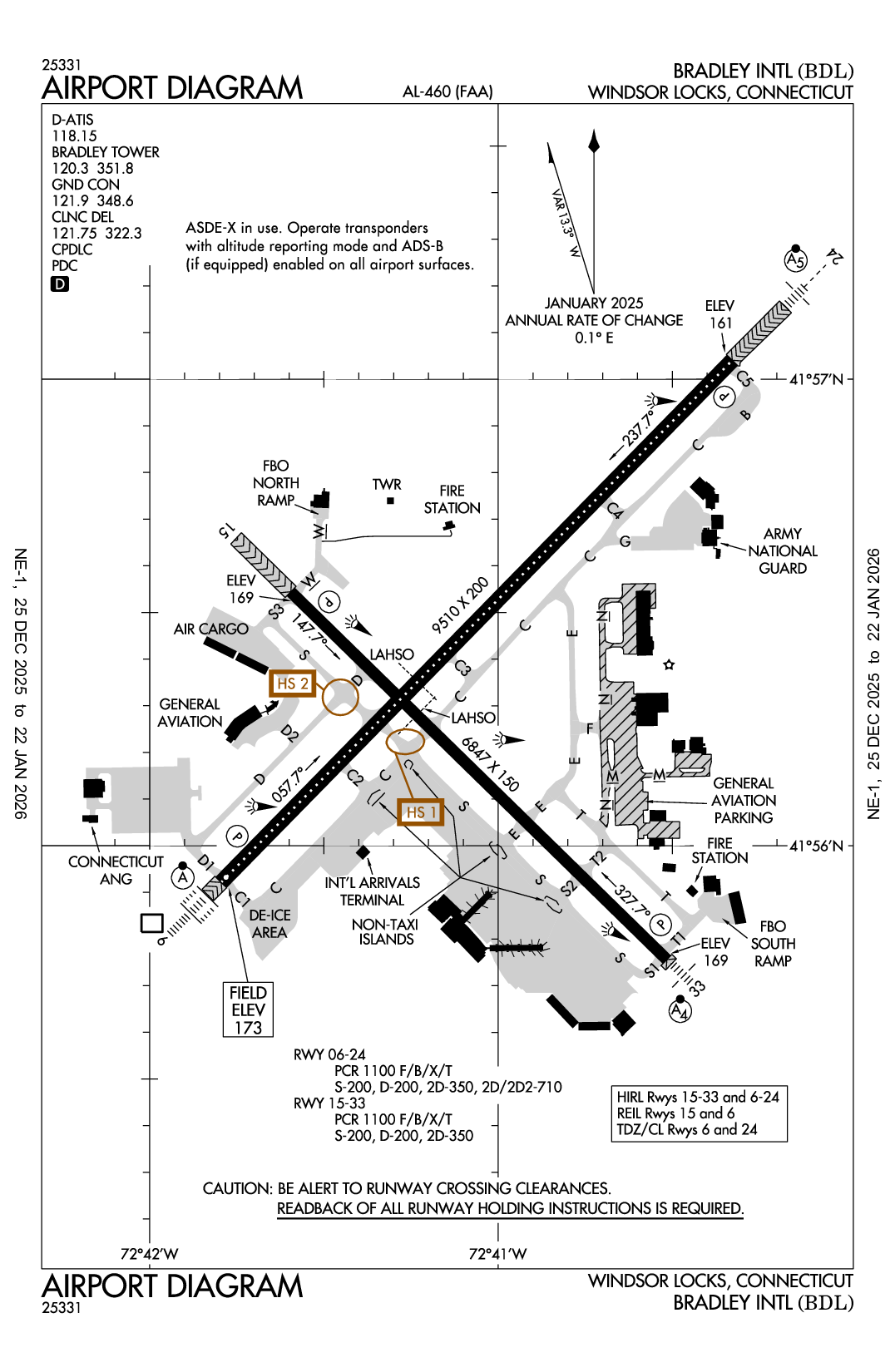 BRADLEY INTL - Airport Diagram