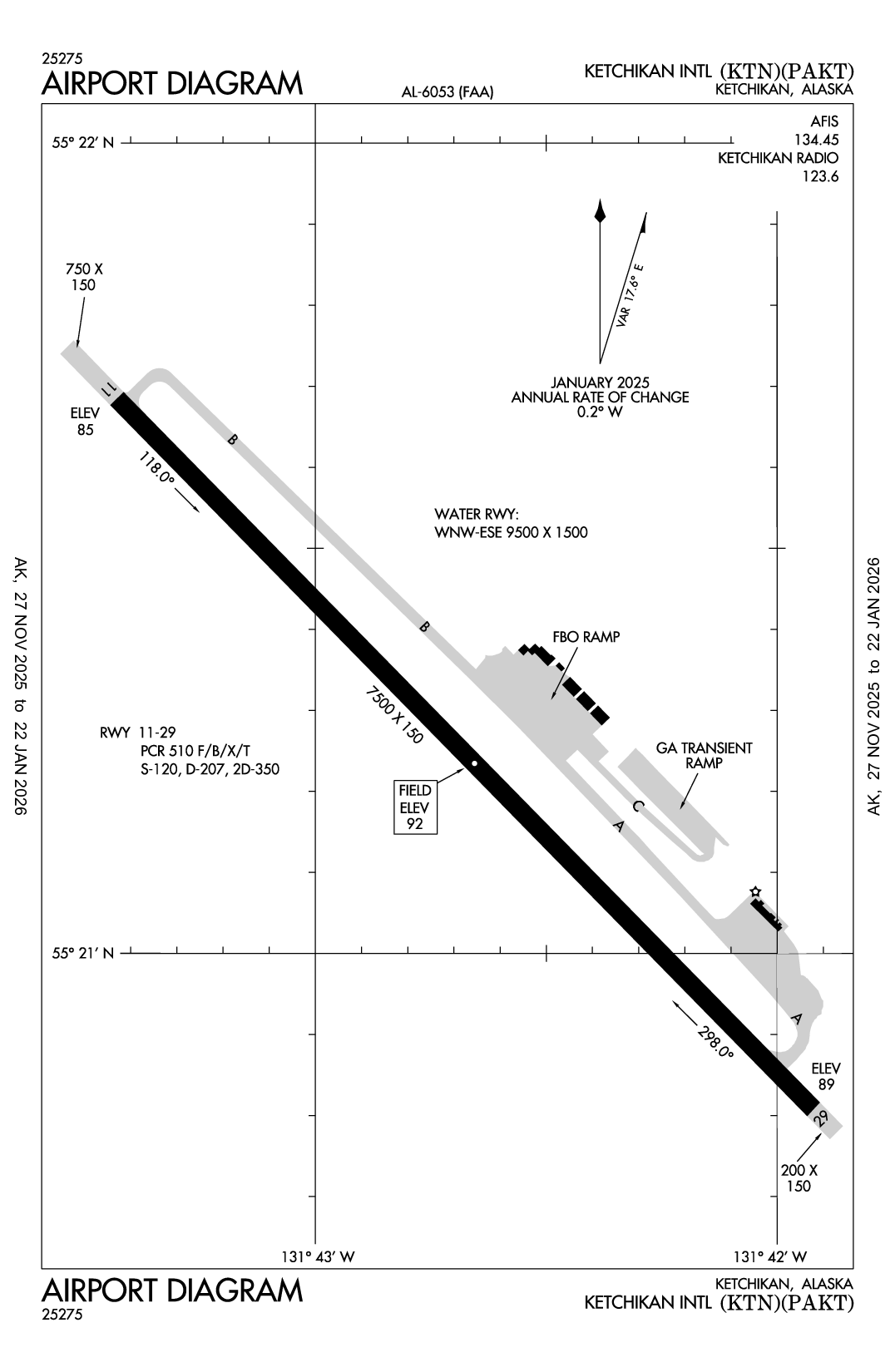 KETCHIKAN INTL - Airport Diagram