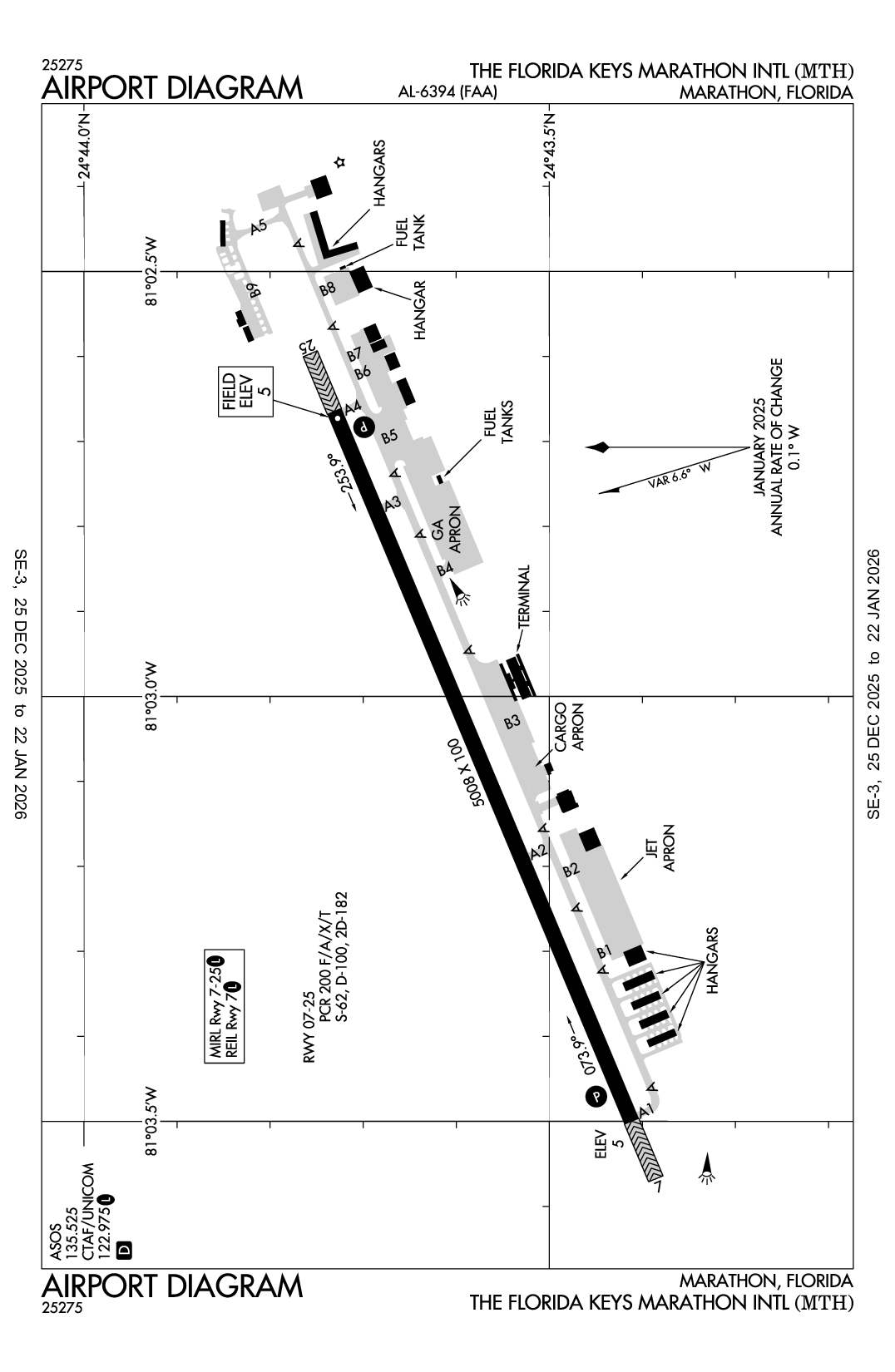 THE FLORIDA KEYS MARATHON INTL - Airport Diagram