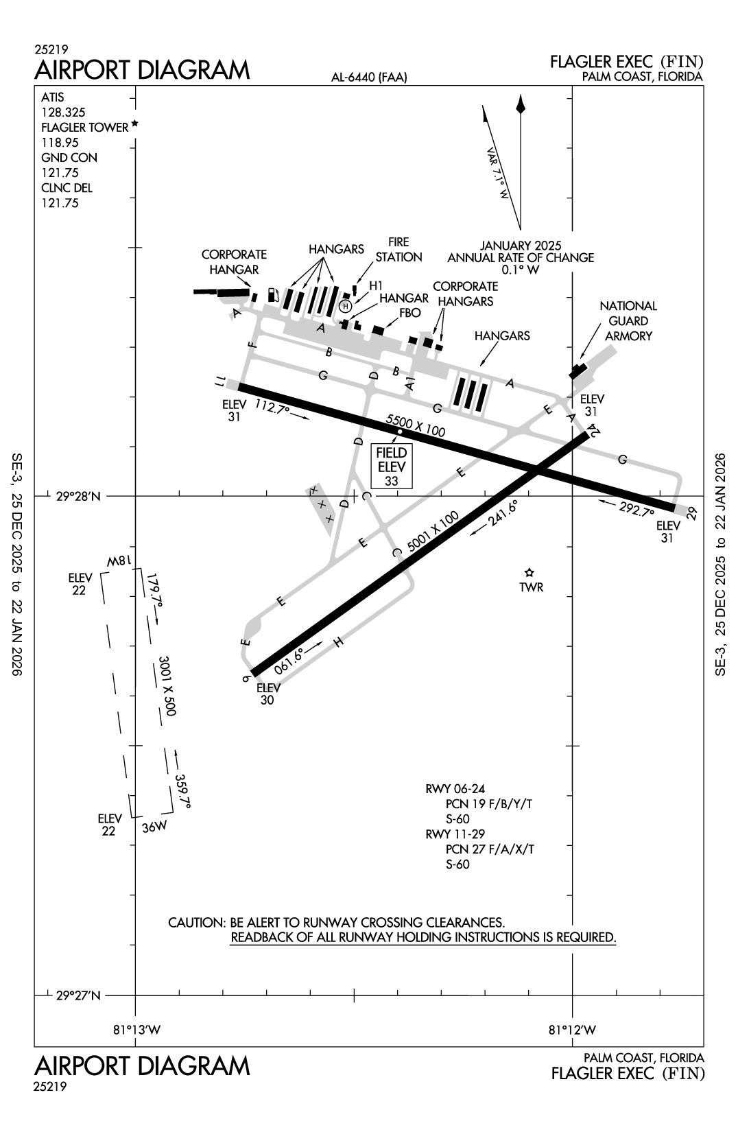 FLAGLER EXEC - Airport Diagram