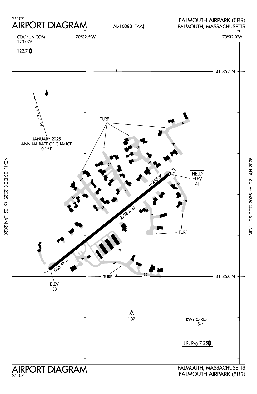 FALMOUTH AIRPARK - Airport Diagram