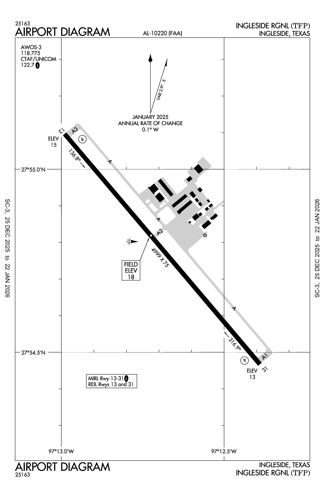 INGLESIDE RGNL - Airport Diagram